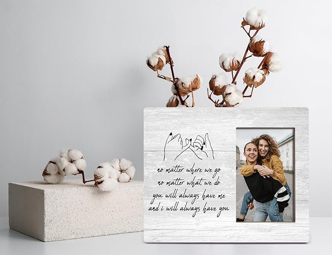 Orchroma Friendship Gifts for Women,Best Friend Picture Frame,Friend Birthday Christmas Graduation Gifts for Women Bestie,Long Distance Friendship Gift, 4 x 6 Inch Photo