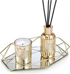 SPRING Fragrance Reed Diffuser Set | Fragrance Made in France | Home Décor | Scented Aromatic Oil | Room Air Freshener White Flower | 3.4 oz (100ml) | Lily, Jasmine, Lily of The Valley and Tuberose
