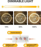 Camper LED Neon Sign for Camping Party Decor, Dimmable Neon Wall Lights Signs for Backyard Patio Garden BBQ Touring Car Decoration, 3D Art Light Up Sign for Housewarming Birthday Gifts