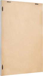 Amazon Basics Rectangular Wall Mount Mirror 20" x 28", Standard Trim, Nickel