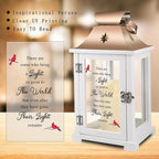 Memorial Lantern, Sympathy Gifts for Loss of Mom/Dad/Loved One, Bereavement Gifts, in Memory of Loved One Lantern,Celebration of Life, Memorial Gifts, Funeral Lantern,There are Some who Bring a Light