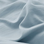 Bedsure Sky Blue Duvet Cover Twin/Twin XL Size - 2 Pieces Prewashed Cotton-Like Extra Soft Bedding Set, Includes 1 Twin Duvet Cover 68x90 Inches with Zipper Closure & 1 Pillow Sham, No Comforter