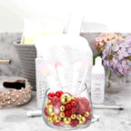 Red Vase Filler | 150PCS Pearls Bead for Centerpieces Vases | 8/14/20 mm No Hole Beads, Fake Pearls for Wedding Birthday Theme Party Table Centerpieces Decor