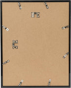 12 Packs 11x14 Picture Frames, Display 8x10 with Mat or 11x14 Without Mat, Black Gallery Wall Frame Set, 11 by 14 Frames Bulk Set of 12 Collage Wall Decor Photo Frames Set for Wall, Black