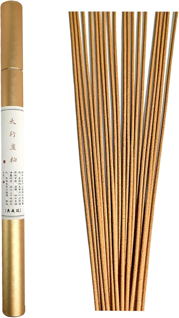 Cypress Incense Sticks, Sandalwood Incense, Plum Blossoms Incense, Osmanthus Incense, Goose Pear Insence-Sticks, Natural Chinese Incense Sticks Fragrance Home Scent