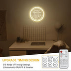 Live Music Neon Sign for Music Studio, Guitar LED Light Up Signs for Wall Decor, 3D Art Dimmable Neon Light USB for Bedroom Game Room Man Cave Party Aesthetics Decor, 12x12 Inch