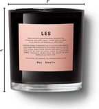 Boy Smells Les Scented Candle for Men and Women, Coconut, Beeswax, & Soy Candle Blend, Aromatherapy Candles for Home, 8.5 oz Jar, 50 Hour Burn