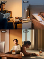 Scented Candles for Home, 16oz Large Jar Scented Candle – Jasmine Soy Wax Candle with 100 Hour Burn Time, Long Lasting Aromatherapy Candle for Home Décor, Relaxing Fragrance & Gift Giving