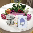 12 Packs Fragrance Bags with Hanging Strings, Air Freshener Deodorizer for Closet and Drawer,6 Scents Option- Lavender,Magnolia,Jasmine,Rose,Osmanthus,Gardenia (Magnolia)