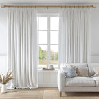 Wood Curtain Rods for Windows 28 to 48 Inch,1'' Diameter Drapery Rods with Imitation Wood Grain Leaf Pattern Finials,Boho Adjustable Heavy Duty Curtain Rods Set,18-60'',Color:Weathered Wood