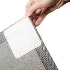 Home Techpro Rug Pads Grippers, 12 PCS Non Slip Washable Grippers for Rug, “Vacuum TECH” - New Materials to Anti Curling Rug Pad : Keep Your Rug in Place & Make Corner Flat and Easily Peel Off