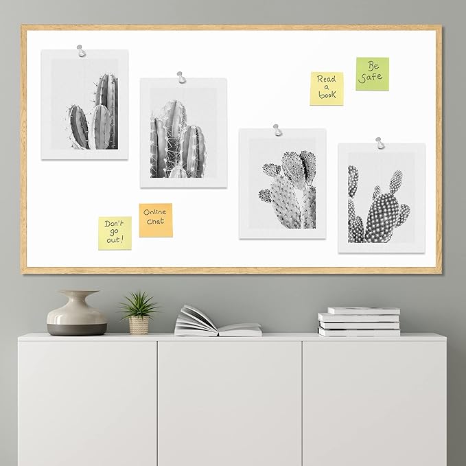 SIGNWIN Poster Set Black & White Saguaro Southwest Desert Tropical Cactus Floral Botanical Photography Modern Art Decorative Scenic Multicolor Nature Wilderness for Bedroom - 8"x10"x 4
