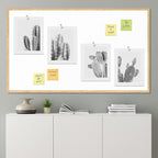 SIGNWIN Poster Set Black & White Saguaro Southwest Desert Tropical Cactus Floral Botanical Photography Modern Art Decorative Scenic Multicolor Nature Wilderness for Bedroom - 11"x14"x4