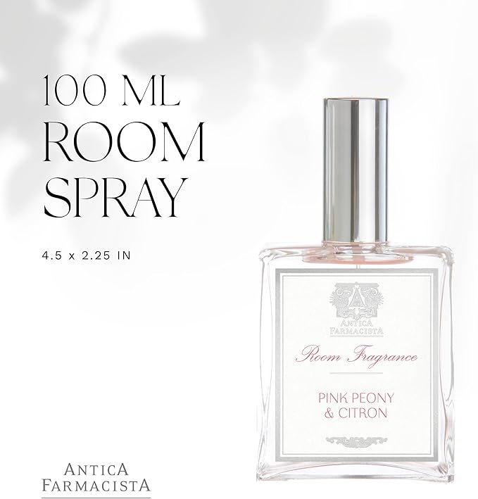 Antica Farmacista Room Spray - Peonia, Gardenia and Rosa, 3.4 Fl Oz (Pack of 1)