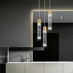 3-Lights Pendant Lights Modern LED Kitchen Island Light Bubble Pendant Light Pendant Lighting for Kitchen Island Dining Room Ceiling Hanging Lights Bedroom Mini Pendent Spot Lights