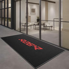 Custom Commercial Grade Area Rug with Any Logo Size Color Shape Floor Entryway Door Mat Welcome Carpet for Business Home Indoor/Outdoor Non Slip Washable Durable