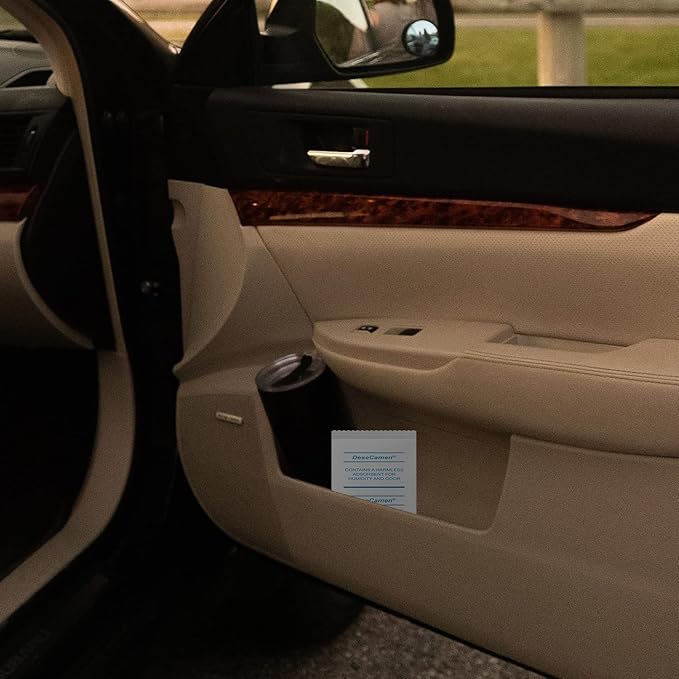 [25 PACK] Odor & Moisture Absorber Bags – Deodorizer for Home, Closets, Refrigerators, Litter Boxes, Bathrooms, Shoes & Cars