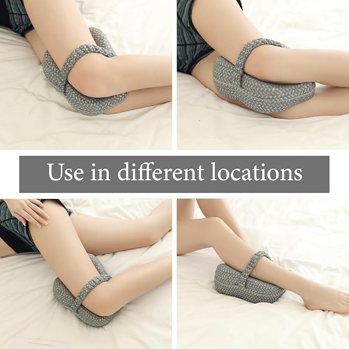 Knee &Leg Pillow for Side Sleepers-Mermory Foam Pillow for Between Legs-Sciatica Pain Relief-Knee,Legs and Back Relief. (Navy blue), DC-0888