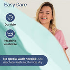 Twin XL Size 3 Piece Sheet Set - Comfy Breathable & Cooling Bed Sheets Set - Hotel Luxury Bedding for Women, Men, Kids, Teens, Boys & Girls - Deep Pockets, Soft and Wrinkle Free - Oeko-Tex - Spa Blue