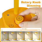 BOHON LED Desk Lamp with USB Charging Port, 3 Color Modes Fully Dimmable Reading Lamp, Auto Dimming Task Lamp, Flexible Gooseneck Table Light for Home Office Dorm Bedside, Bright Yellow