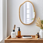 Irregular Mirror for Bathroom Vanity & Wall Decor - Asymmetrical Wall Mirror