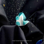 Space Planets Print Kids Bed Canopy, Girls Princess Canopy Dreamy Room Decor, Soft Hanging Reading Nook Play Tent Canopy, Extra Large Full Size Bed Canopy with String Light