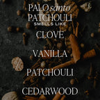 Sweet Water Decor Palo Santo Patchouli Reed Diffusers for Home - Room Diffuser with Nutmeg, Patchouli & Olibanum Scent - Premium Oil Reed for Bathroom Lasts for 3 Months