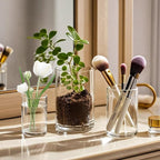 36pcs Glass Vase Cylinder for Centerpieces Small Flower Glass Clear Home Decor Centerpiece Table Flower Vase Decorations for Wedding＆Holiday 4,4.7,6Inch Tall