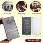 Memorial Lantern, Sympathy Gifts for Loss of Mom/Loved One, Bereavement Gifts, in Memory of Loved One Lantern,Celebration of Life, Memorial Gifts, Funeral Lantern,A Limb has Fallen from The Family..