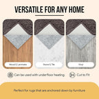 Premium Felt Rug Pad 5x7 Feet, Thick for Hardwood Floors, Laminate, Vinyl, Stone, Carpet & Tile, UnderPadding