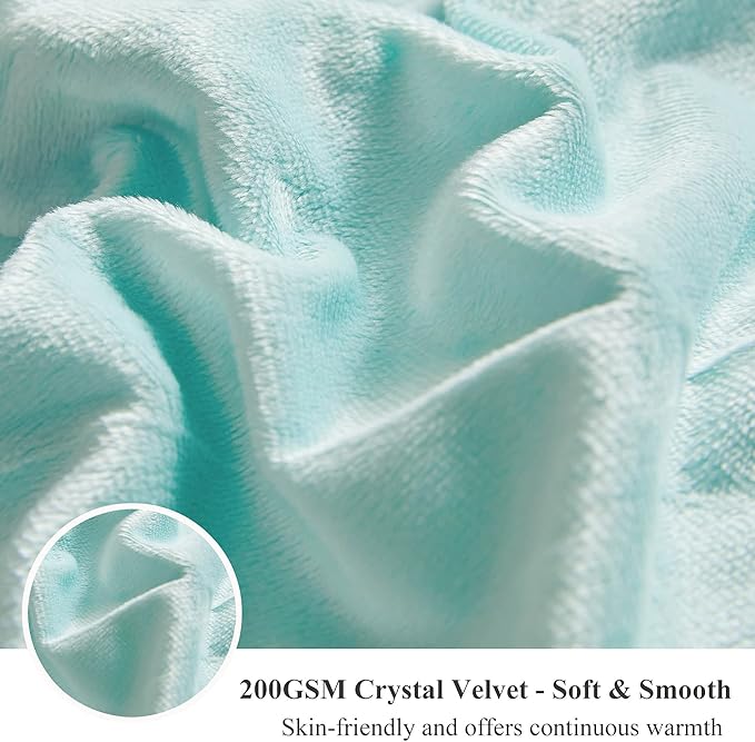 XeGe Plush Faux Fur Rainbow Throw Blanket, Tie Dye 50x60 Shaggy Furry Blanket Throw, Fluffy Microfiber Velvet Couch Blanket, Soft Colorful Fuzzy Lap Blanket for Girls Teens Women Kid Rainbow Blue