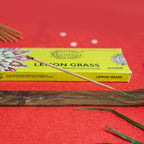 Raajsee Incense Sticks Lemon Grass 100 gm Pack-100% Pure Organic Natural Hand Rolled Free from Chemicals-Perfect for Church, Aromatherapy,Relaxation,Meditation,Positivity & Sensual Therapy