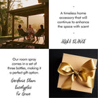 Fragrant Room Spray, Fir Grove, Eucalyptus Leaves, Gardenia Bloom, 3 x 3.4 fl oz, Air Fresheners Odor Eliminator for Home, Bathroom, Concentrated Room Spray