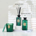 M&SENSE 6.3 oz Large Reed Diffuser Set | Forset Scent Oil Diffuser with Sticks | Hotel Collection Non-Toxic Essential Oil |for Bedroom Bathroom Living Room