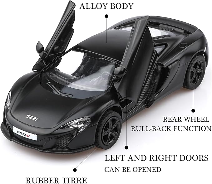 1/36 Scale Mclaren Diecast Model Car,Pull Back Vehicles Mclaren Toy Cars,Cars Gifts for Boys Girls