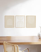 HAUS AND HUES Picture Frame, Beige Oak Wood, 11x14 inches, 3 Pack