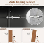 Kitchen Pantry Cabinet, 75" Tall Pantry Cabinet with Three Drawers, Freestanding Food Cupboard with Doors and Shelves, Metal Storage Cabinets for Dining, Living Room, Black, Assembly Required