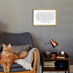 I Choose You To Do Life Sign Wall Decor 16X11 I Love You InchRomantic Marriage Art Wooden Framed Wall Hanging (Wood)