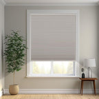 Changshade Cordless Cellular Shades, Blackout Honeycomb Shades for Windows, Pull Down Pleated Blinds, Easy to Install for Indoor Windows and French Doors,23" W x 36" H, Beige