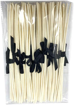 LOVSPA Reed Diffuser Sticks, Set of 80 Wood Rattan Replacement Reed Sticks for Diffuser Oil Bottles, 10 Bundles of 8 (8 inch)