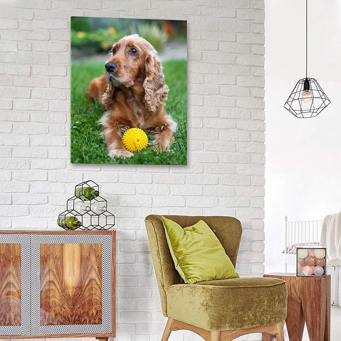 Personalized Photo to Canvas Print - Canvas Prints With Your Photos on Custom Wall Art for Bedroom, Living Room, Wedding Baby Pet Family Picture Framed Wall Art (11" W x 14" H)