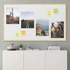 SIGNWIN Adhesive Canvas Poster Southwest Texas Arizona Saguaro Cactus Desert Landscape Nature Wilderness Photography Modern Art Decorative Zen Relax/Calm Multicolor Scenic for Bedroom - 11"x14"x4