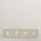 Furniliving Modern Round Ottoman, Soft Bedroom Ottoman Footstool Round Ottomans Stool for Living Room, Bedroom, Makeup Room, White, Velvet