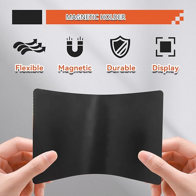 8.5x11 Magnetic Pocket Frames for Letter Size Paper Document,Classroom&Office Must Haves 10PCS