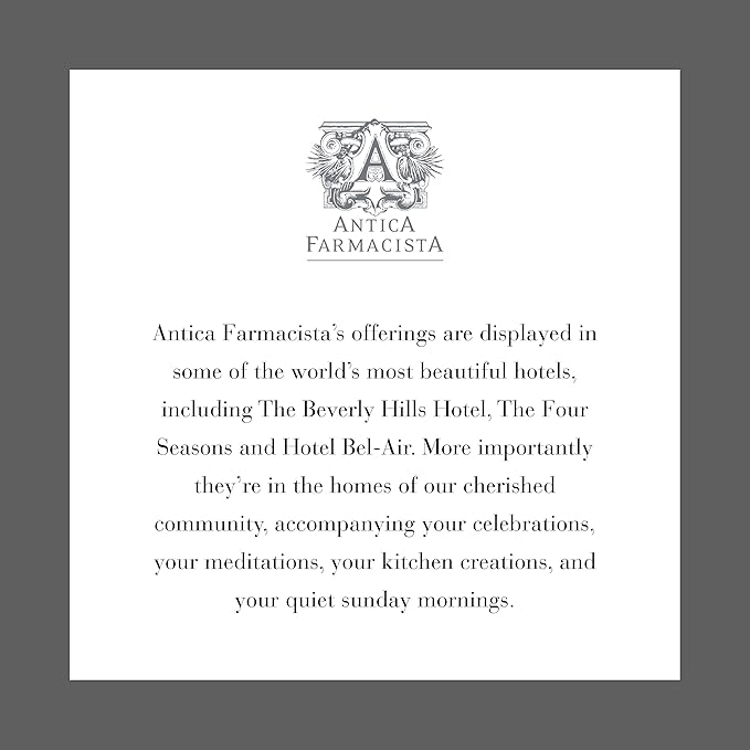 Antica Farmacista Home Ambiance Diffuser,Santorini,8.45 Fl Oz