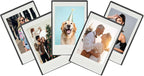 PATIKIL 2x3 Fridge Magnetic Frame, 5Pcs Mini Picture Frames Photo Frame Instant Film Small Picture Holder for Fujifilm Refrigerator, Black