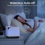 ASAKUKI Essential Oil Diffuser, Multifunctional Ultrasonic Aromatherapy Fragrant Oil Vaporizer Humidifier with Timer, Auto-Off Safety Switch, and 7 LED Light Colors, 700 ml (Brown Wood)