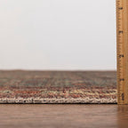 Keen Home Design 2x12 Rug - Machine Washable Runner with Non-Slip Backing, Ideal for Hallway, Entryway, Kitchen, Laundry Room - Vintage, Easy Clean, Durable, Low Pile Rug - (2'6" x 12')