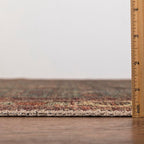 Keen Home Design 2x10 Rug - Machine Washable Runner with Non-Slip Backing, Ideal for Hallway, Entryway, Kitchen, Laundry Room - Vintage, Easy Clean, Durable, Low Pile Rug - (2'6" x 10')