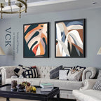 VCK 24x30 Poster Frames Set of 3, Black Solid Wood Picture Frame, Textured Exclusive Gallery Frame - Wall Hanging